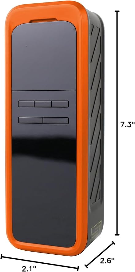 Portable Cordless Tire Inflator, 160PSI Air Pump with Battery & Car Plug, Fast Inflate with LED Light for Car Bike Motorcycle Ball – Compact & Emergency Ready