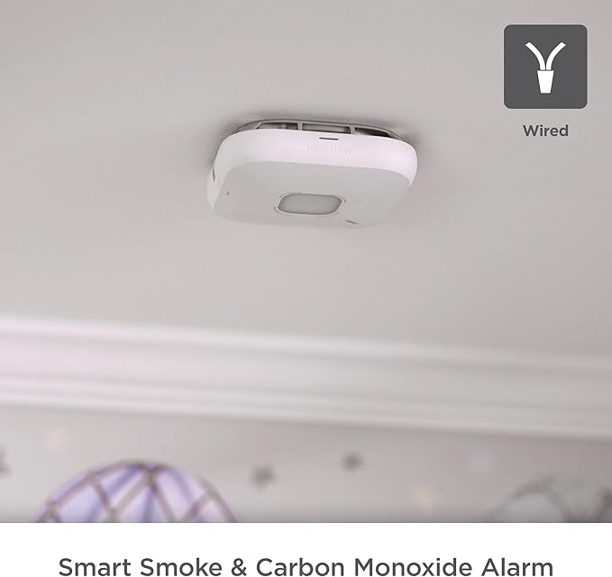 First Alert SC5 Hardwire Smart Smoke & Carbon Monoxide Alarm, SMCO600NV-AC, 1-Pack