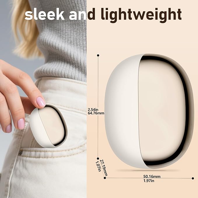 ANC Wireless Earbuds with Big Bass Durable, Lightweight Design for Noisy Factories, Gym, and Travel, Includes 3-Size Tips for Secure Fit