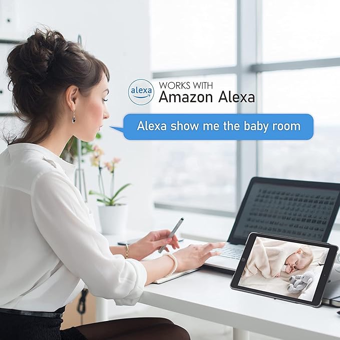 LaView 5G& 2.4GHz Security Cameras 4pcs, Home Security Camera Indoor 1080P, Wi-Fi Cameras Wired for Pet, Motion Detection, Two-Way Audio, Night Vision, Works with Alexa, iOS & Android & Web Access