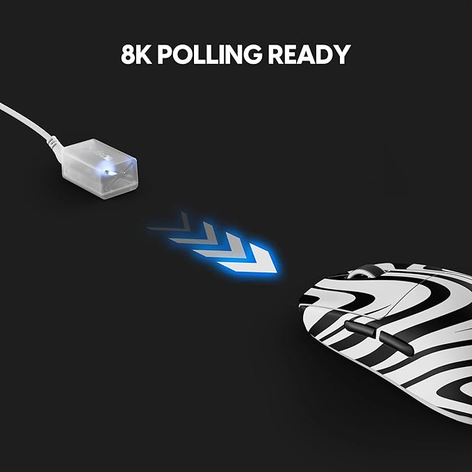 Pulsar Gaming Gears X2 Crazylight Wireless Gaming Mouse, Ultra Lightweight 1.27 oz (36g), Optical Switch, 32000 DPI, 750 IPS, XS-1 Sensor, 8k Compatible (Boardzy Edition)