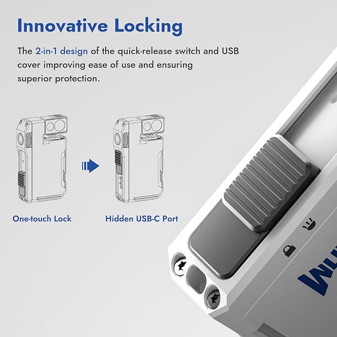 WUBEN G5 Rechargeable EDC Flashlight, 400 Lumens Dual Light Sources Mini Flashlight with RGB Light, Portable Flat Pocket Flashlights, Magnetic Keychain Flashlight