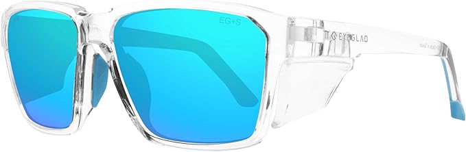 VETRA Z87+ Certified Safety Glasses HD High Contrast UV400 Side Shield Anti-Oil Coating Stylish Eyewear