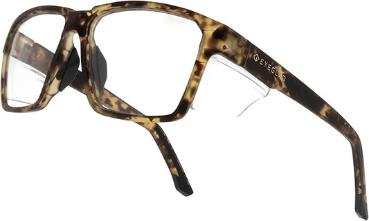 VETRA Z87+ Certified Safety Glasses HD High Contrast UV400 Side Shield Anti-Oil Coating Stylish Eyewear