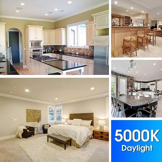 Energetic PAR38 LED Flood Outdoor Light Bulb, 5000K Daylight, 90 Watt Equivalent (11W), Wet Rated, 900LM, E26 Base, Non-Dimmable, 12 Pack