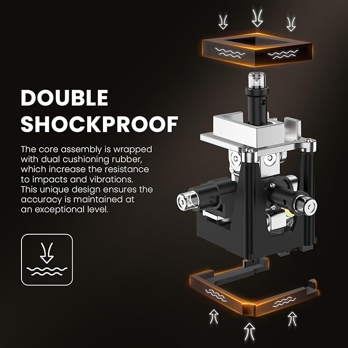 Outdoor Laser Level 360 Self Leveling with Receiver and Tripod, Class Ⅱ