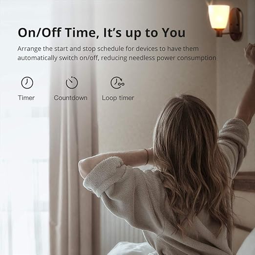 SONOFF Mini R2 10A Smart WiFi Wireless Light Switch, Universal DIY Module for Smart Home Automation Solution, Works with Amazon Alexa & Google Home, No Hub Required 4-Pack