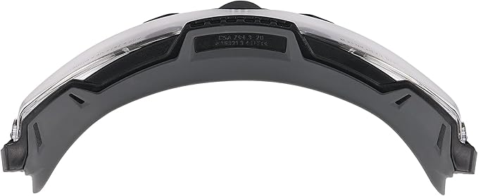 Ergodyne Skullerz Arkyn Protective Dust Safety Goggle, Non-Vented, Anti Fog, Scratch Resistant, Adjustable Neoprene Strap