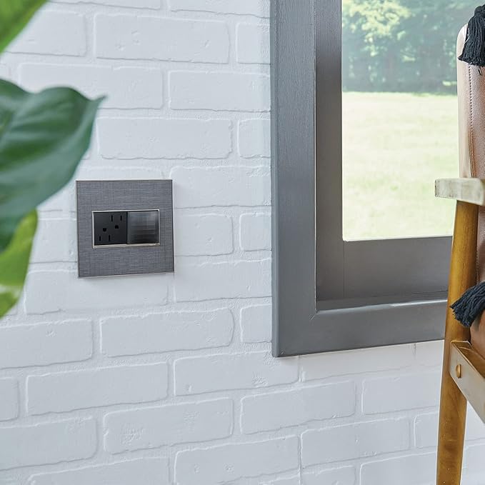 Legrand adorne with Netatmo Smart Home Gateway/Hub Surface Mount in Graphite, WNAH2G1