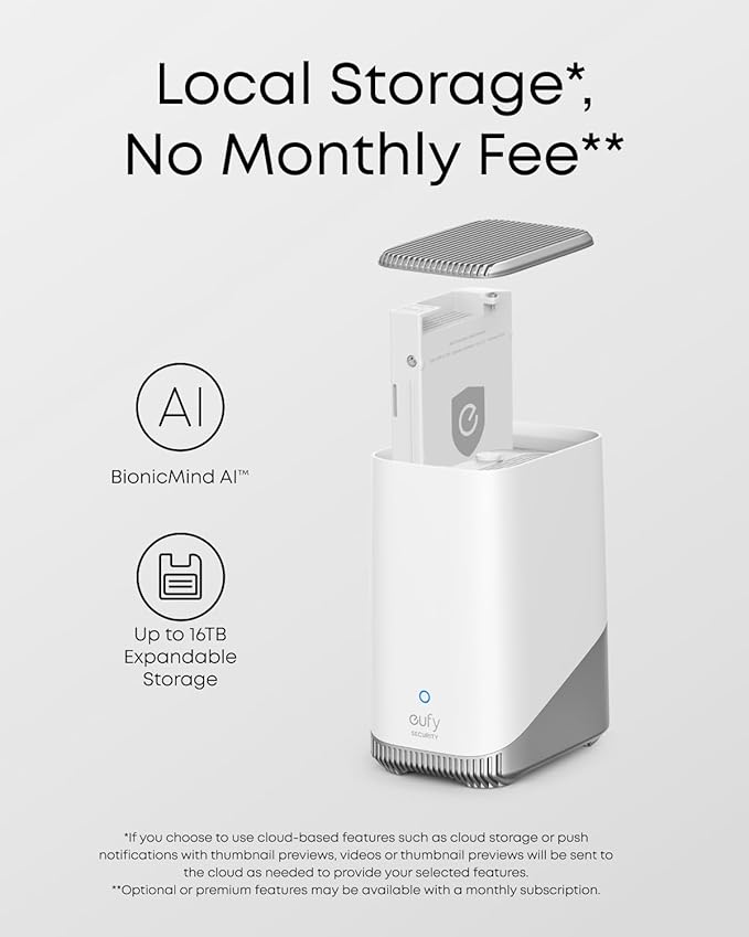 eufy Security eufyCam S3 Pro 2-Cam Kit, Solar Camera Outdoor Wireless, MaxColor Night Vision, 4K Security Camera with Solar Panel, Face Recognition AI, Expandable Local Storage, No Monthly Fee