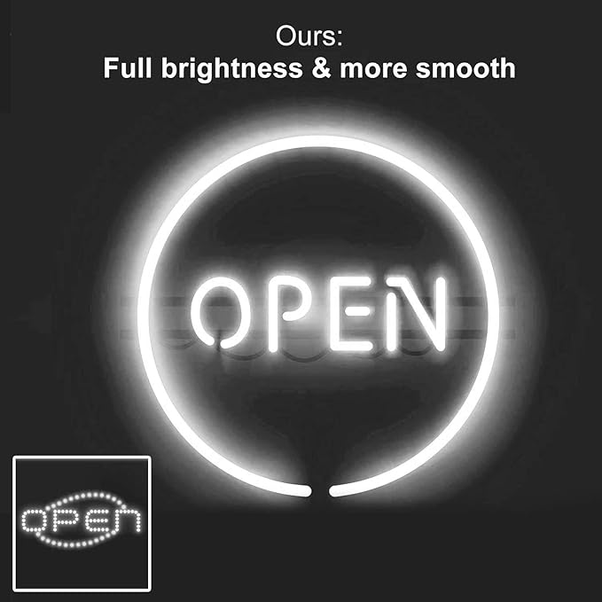 Lamomo White Led Strip Lights, 16.4ft/5m Neon Light Strip, 12V Flex Waterproof Neon LED Strip Silicone LED Neon Rope Light for Kitchen Bedroom Indoor Outdoor Decoration（Power Adapter not Included