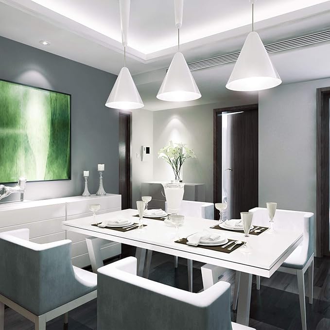 Lepro LED Light Bulbs 60 Watt Equivalent, 9W 800 Lumens Non-Dimmable, Daylight White 5000K, A19 E26 Standard Medium Base, 10000 Hour Lifetime 10 Count (Pack of 1)