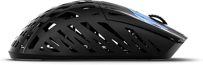 PWNAGE Trinity Wireless Gaming Mouse 8K - 39 Grams Ultralight Esports Pro Gamer Flawless Professional Custom Xero PAW3950 Optical Sensor 36,000 DPI - 8000Hz -100% PTFE Skates Symm2 - Midnight Eclipse
