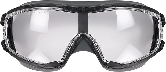 Ergodyne Skullerz Arkyn Protective Dust Safety Goggle, Non-Vented, Anti Fog, Scratch Resistant, Adjustable Elastic Strap