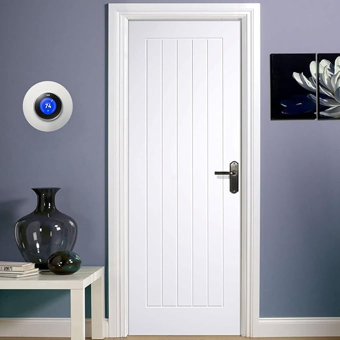 Performore Humble Abode Creations Nest Thermostat- 6" Stainless Steel Wall Plate Cover, Compatible with 1st, 2nd, 3rd Generations and Nest Thermostat E (Not Compatible with 2020 New Models)