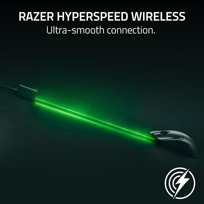 Razer Viper V3 Pro Wireless Esports Gaming Mouse: Symmetrical - 54g Lightweight - 8K Polling - 35K DPI Optical Sensor - Gen3 Optical Switches - 8 Programmable Buttons - 95 Hr Battery - Black