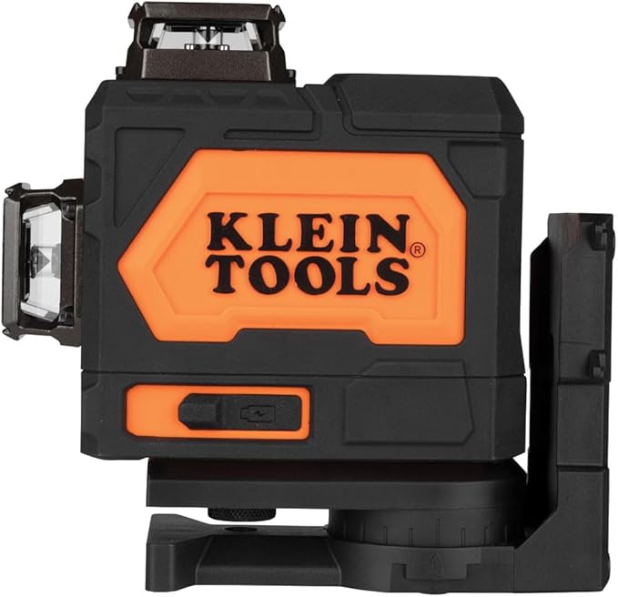 Klein Tools 93PLL Self-Leveling Laser Level with Bright Green 3x360-Degree Planes, Rechargeable Battery, Magnetic Mount