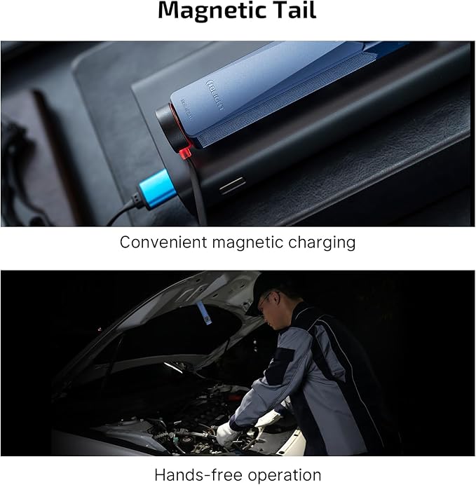 OLIGHT Arkfeld Ultra 1400 Lumens EDC Flat Flashlight, Rechargeable Compact Pocket Flash Light Combines White LED, UV and Green Beam, Triple Sources Perfect for Checking, Working (Navy Blue CW)