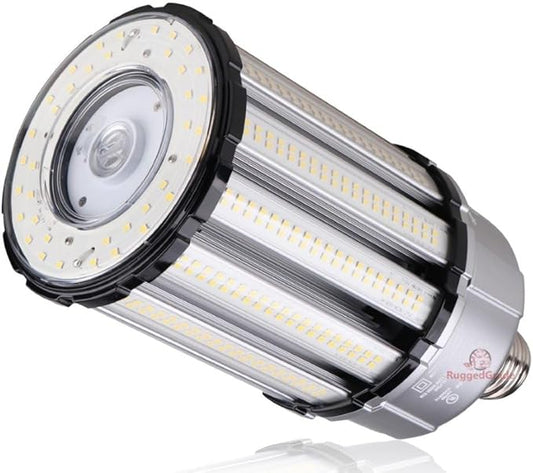 RuggedGrade Aries III Series 120W LED Corn Bulb | 16,400 Lumens | 4000K | E39 Base | Dimmable with 6KV Surge Protection | DLC 5.1 Premium
