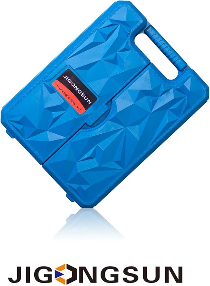 Tool Kit for Home and Tool Belt Kit, Toolbox Include 72PC Complete Tool Box Set, Mini Tool Kit and Toolbox Accessories and Tool Belts for Men Home Tool Kits for All Purpose