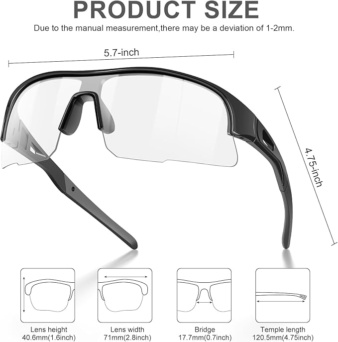 12 Pack Safety Glasses, ANSI Z87.1 Safety Glasses with UV Protection, Impact Resistant Tinted Safety Goggles