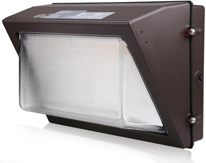 RuggedGrade - Durado Series - Semi Cut-Off - Outdoor LED Wall Light - DLC 5.1 Premium (Color Selectable - 3000K/4000K/5000K, 100W-LED with Photocell+Motion Sensor - Durado IV)