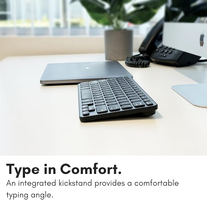 Macally Bluetooth Keyboard for Mac - Premium Compatible Wireless Apple Keyboard for MacBook Pro/Air, iMac, Mac mini/Pro, iPad, Laptop, and PC