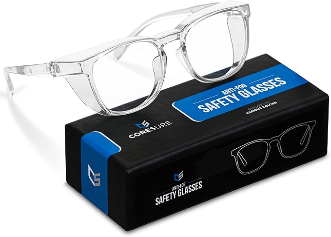 Stylish Anti Fog Safety Glasses Goggles – Eye Protection Glasses