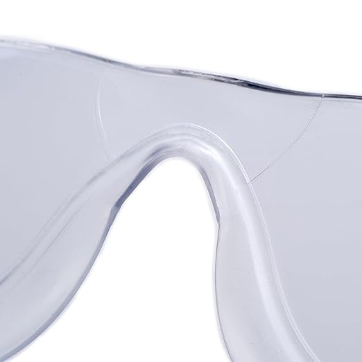 Adapt Moldex Safety Glasses (5002C-2), Clear Lens with Light Blue Temples, ANSI Z87.1 Certified, Anti-Fog, Scratch & UV Resistant, Unisex PPE Work Eyewear Protection for Men and Women (12-Pack)