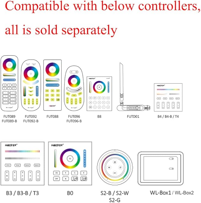 LGIDTECH FUTC03 RGB+CCT Outdoor 15W LED Landscape Garden Spotlight AC 100-240V,Color Changing,CCT Color Temperature Adjustable,Memory Function.No Plug