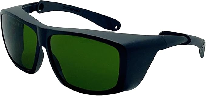 LaserPair IPL Safety Glasses 200-1800nm Protection for IPL Elight SHR - LP-IPL #304 black, Unisex, Lightweight Polycarbonate