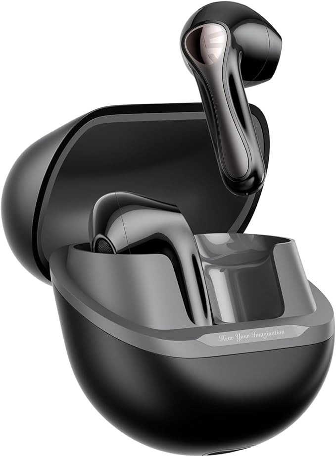 SoundPEATS Air5 Lite Wireless Earbuds with Hi Res Audio, Bluetooth 5.4 Semi in Ear Earphones, 13mm Drivers, LDAC Codec, ENC Noise Cancelling Headphones for Calls, Stereo Sound, 30 Hrs Fast Charge