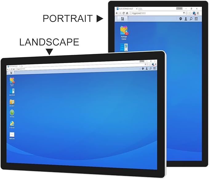 GreenTouch 27 Inch Multi PCAP Touch Screen Monitor LCD Display 1920 * 1080 HD - 16:9 Ratio - HDMI/VGA/DVI Input