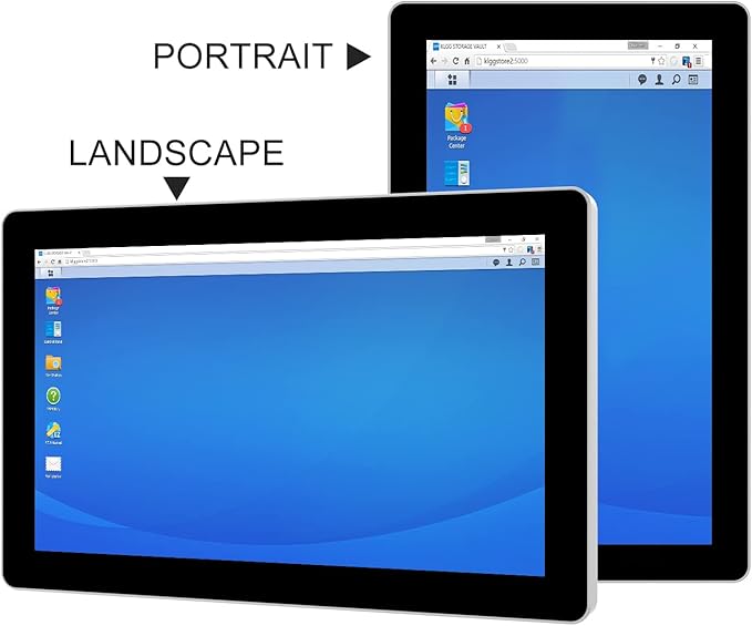 GreenTouch 15.6 Inch Open-Frame Touchscreen LCD Monitor - Capacitive PCAP Touch -1920x1080-16:9-Black and Silver Bezel