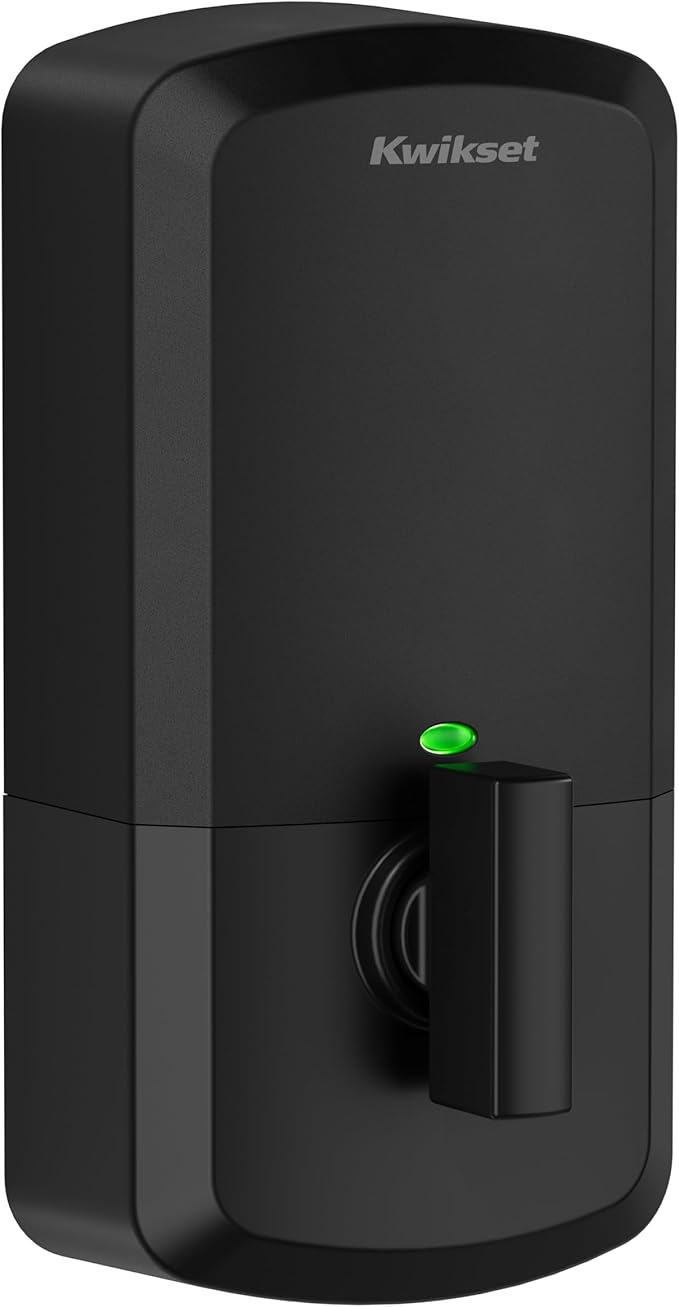 Kwikset Halo Select Smart Lock Keyless Entry Door Lock Wi-Fi and Matter Enabled Deadbolt No Hub Needed, Geofence Auto-Unlock, Grade AAA Certified, Easy Install, Matte Black Lifetime Finish Warranty