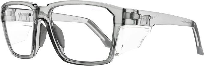 VETRA Z87+ Certified Safety Glasses HD High Contrast UV400 Side Shield Anti-Oil Coating Stylish Eyewear
