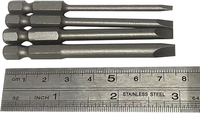 aiyun 12 Piece Phillips Screw Bit Set, 3 Inch Long Screwdriver Bits for Drill 1/4 Hex Shank Magnetic Drill Bit Set S2 Steel (3 Inch)