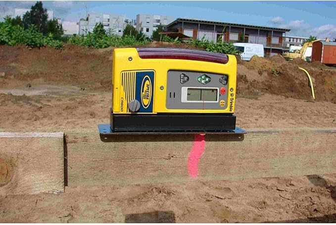 Spectra Precision CR600 Combination Laser Level Receiver with Rod Clamp, Magnetic Mount, Batteries, Waterproof, Lightweight, Bright LED Indicators