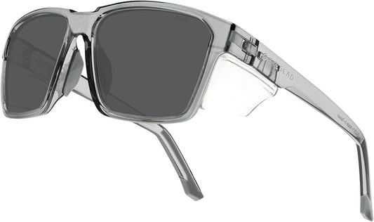 VETRA Z87+ Certified Safety Glasses HD High Contrast UV400 Side Shield Anti-Oil Coating Stylish Eyewear