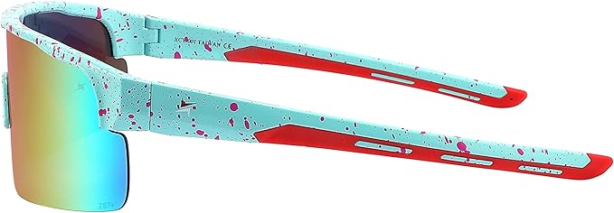 X Power ANSI Z87+ Safety Shield Sunglasses Impact Resistant Polycarbonate Lens & Frame (Made In Taiwan)