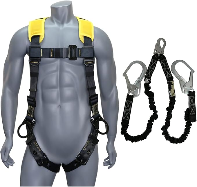 AFP Demon Fall Protection Comfortable Safety Harness (OSHA/ANSI PPE)
