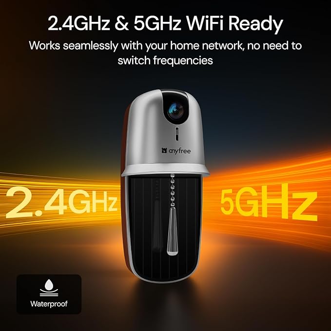 2025 Newly Video Doorbell Camera Wireless with Solar Powered and Battery, AI Motion Detection, 3280ft Wireless Long Range Signal, HDR Ultra-Clear 2.4g & 5g Video Doorbells Camera with Chime