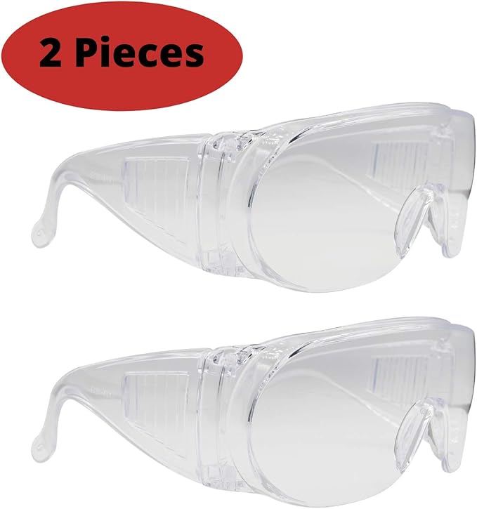 X Power Square and Oval Anti-Fog Safety Goggles Double Sides Anti-Fog (Made in Taiwan)
