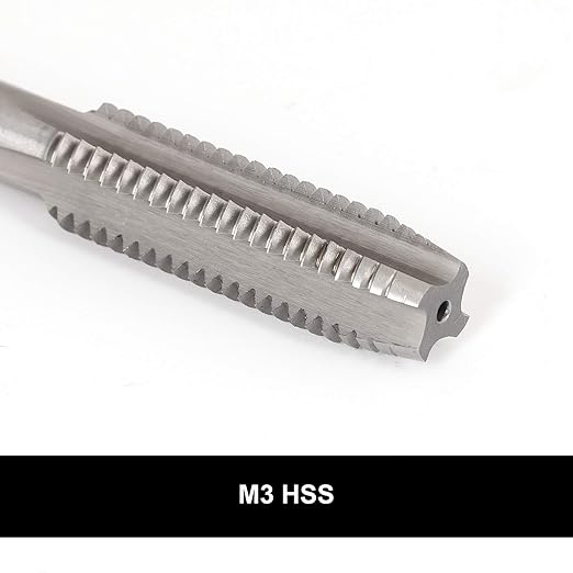 COMOWARE Drill and Tap Sets, HSS Jobber Length Drill Bits with Metal Indexed Case | 18-Piece, 6-32 to 1/2"-13 Tap Sizes