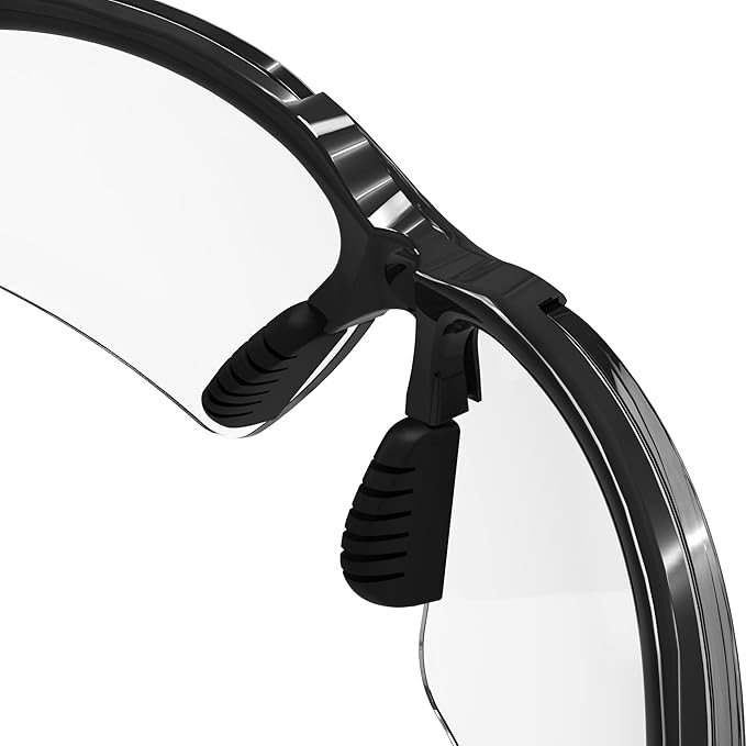 JORESTECH Safety Eyewear, ANSI Z87+ Impact Resistant Polycarbonated Eye Protection Safety Glasses, pack of 12