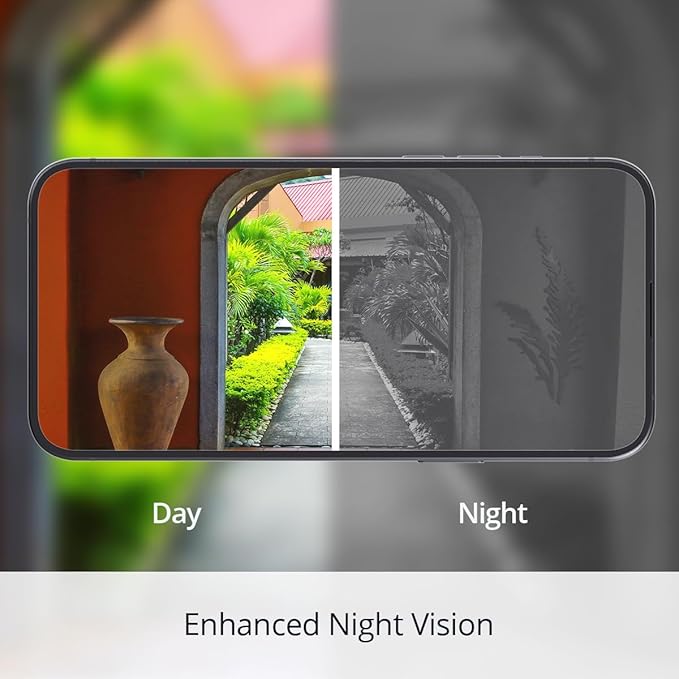 I Smart Home Security Light Bar with Wi-Fi Amplifier (Up to 100ft Booster), Built-in Camera with Night Vision, Microphone, Sound Speaker, Adjustable Timer, IP65 Weather Resistant – LED Lighting