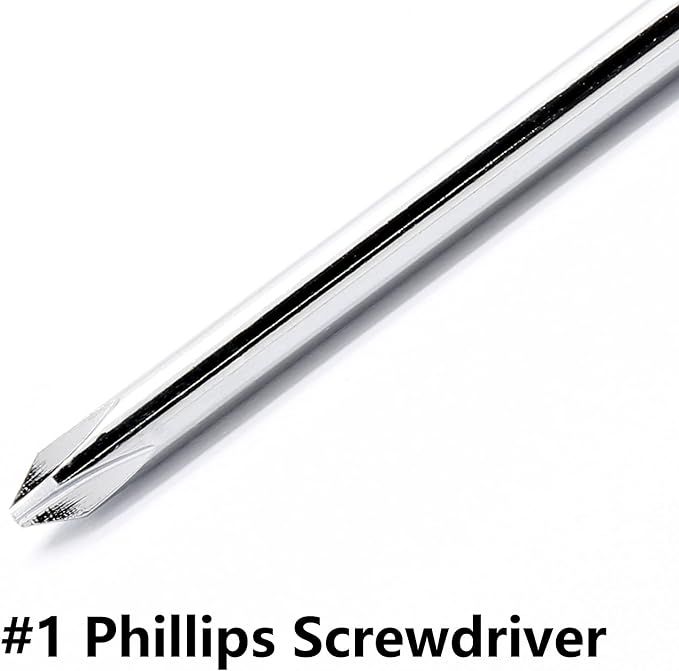 Phillips 10 Inch Long Screwdriver, Magnetic Tip, Extra Long Shaft, Cross Head