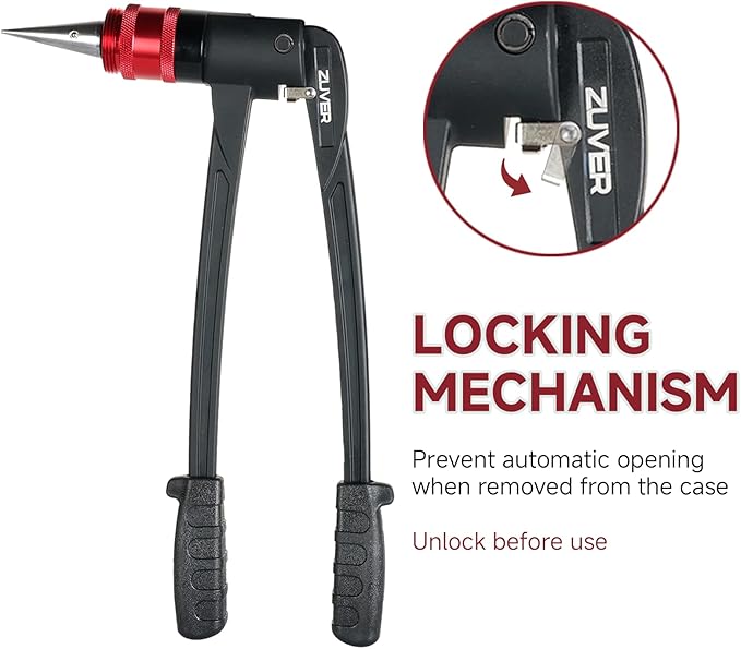 PEX-A Expander Tool Kit with 3 Self-Rotary Matte Nickel Plated Expansion Heads (1/2", 3/4", 1") – Includes PEX Cutter, Meets ASTM F1960 Standard, for Plumbing, HVAC, and PEX Fittings