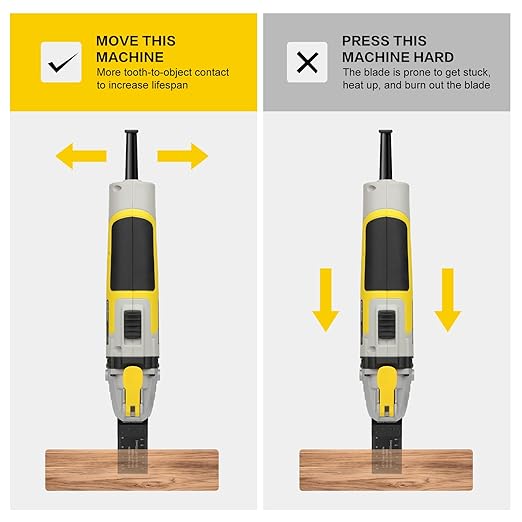 Enventor 67 PCS Oscillating Tool Blade, Universal Multitool Blade Kit, Quick Release Oscillating Saw Accessories Compatible with Enventor 23Q1-3, 86229, 98606, Dewalt, Dremel, Ryobi