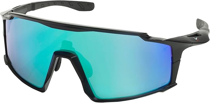 X Power ANSI Z87+ Safety Shield Sunglasses Impact Resistant Polycarbonate Lens & Frame (Made In Taiwan)
